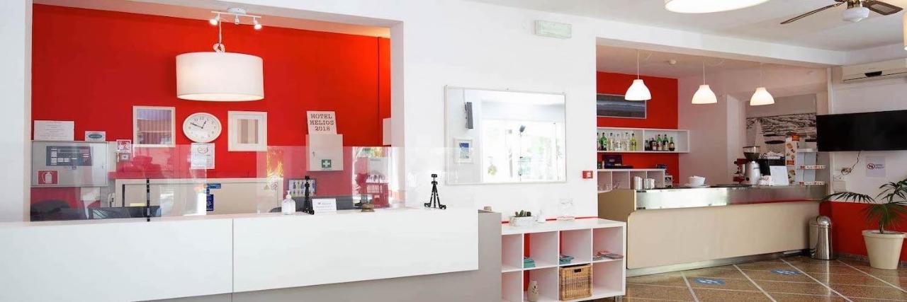 Hotel Helios 리치오네 외부 사진